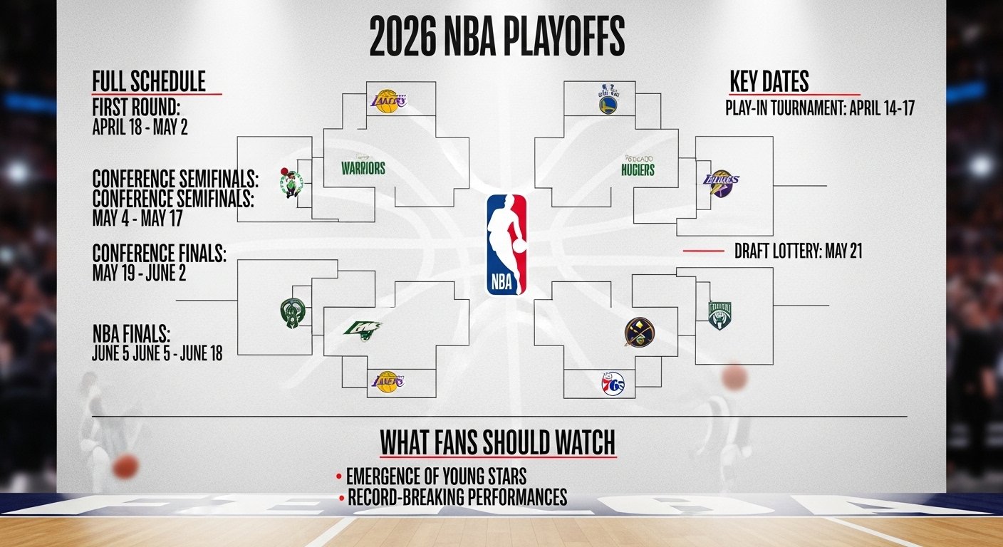 2026 NBA Playoffs: Full Schedule, Bracket Outlook, Key Dates, and What Fans Should Watch