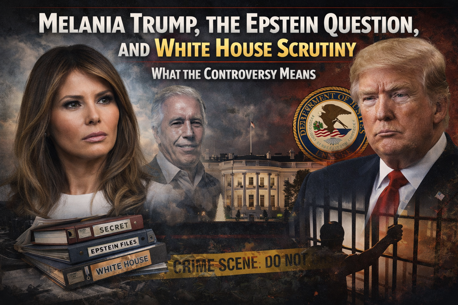 Melania Trump, the Epstein Question, and White House Scrutiny: What the Controversy Means