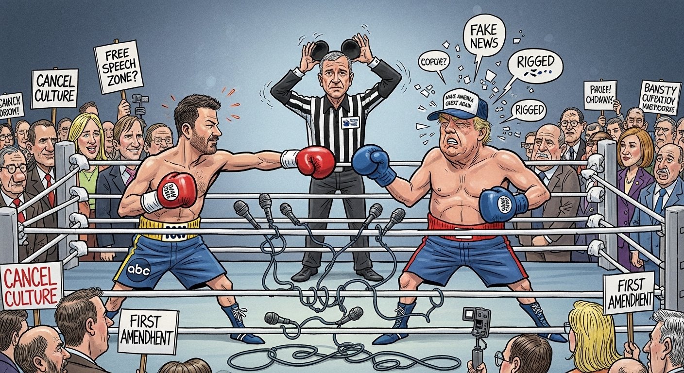 Jimmy Kimmel vs. Trump: A Free Speech Showdown Testing Disney’s New CEO