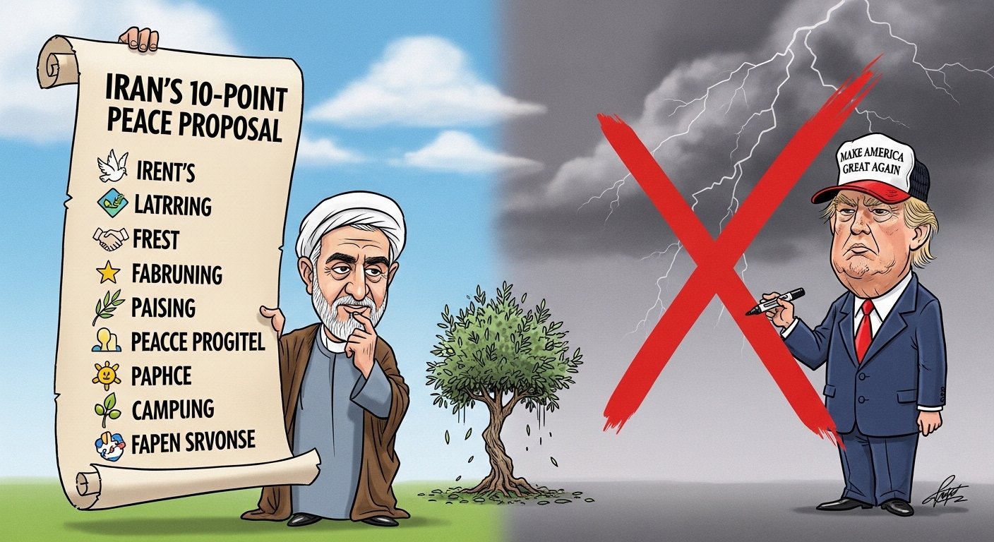 Iran’s 10-Point Peace Proposal and Trump’s Response (Rewritten & Expanded)