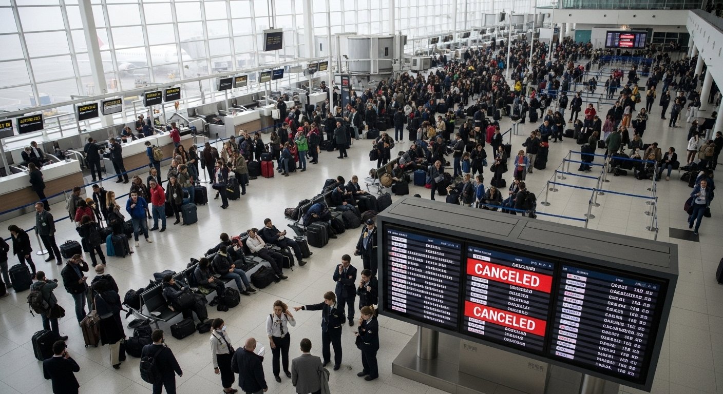 Major Flight Disruptions Across the U.S.: Hundreds of Cancellations and Thousands of Delays Impact Travelers Nationwide