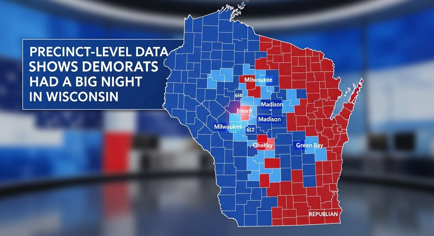 Precinct-Level Data Shows Democrats Had a Big Night in Wisconsin